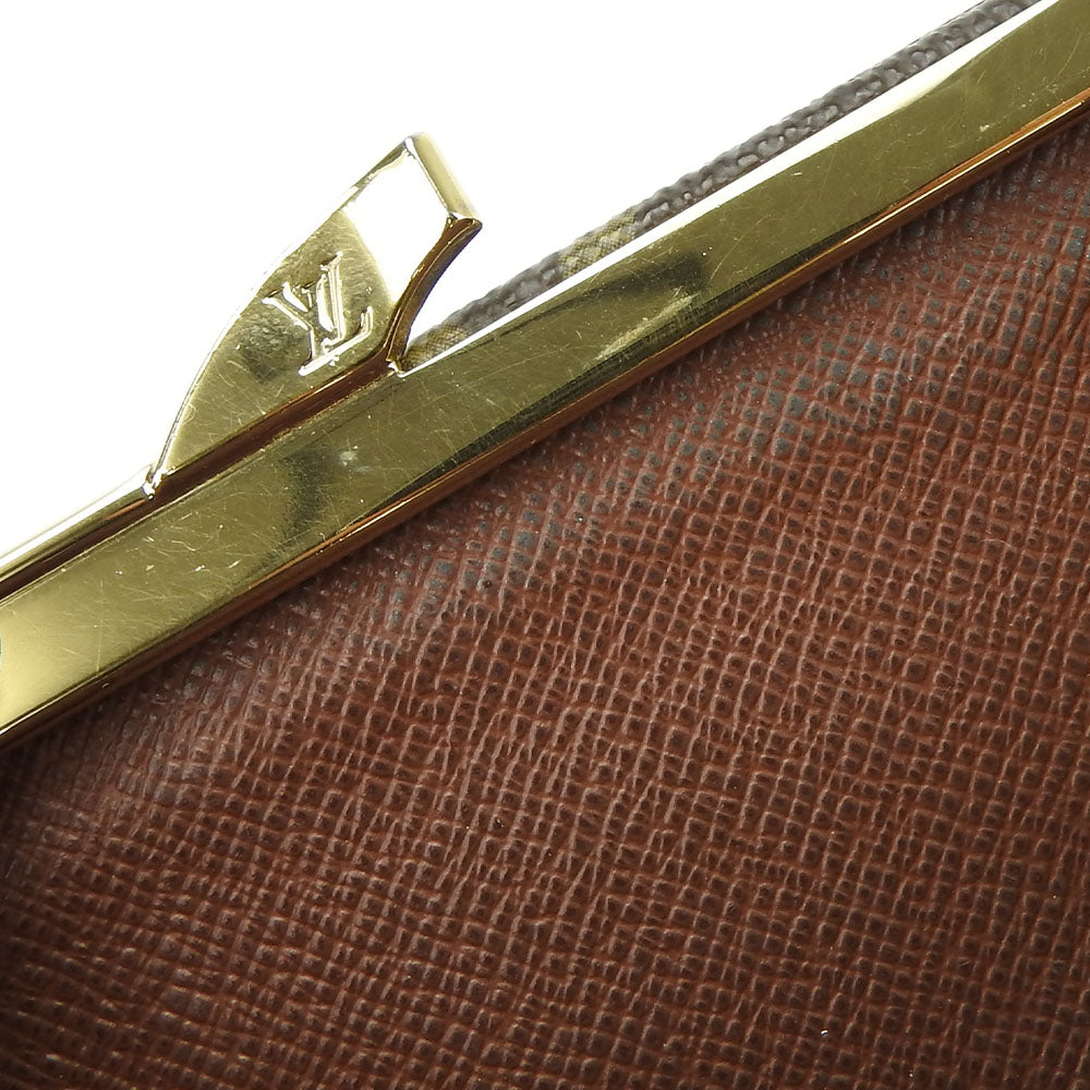 LOUIS VUITTON Bifold Wallet M61674 Monogram Brown Portefeuille Vienova Women Used