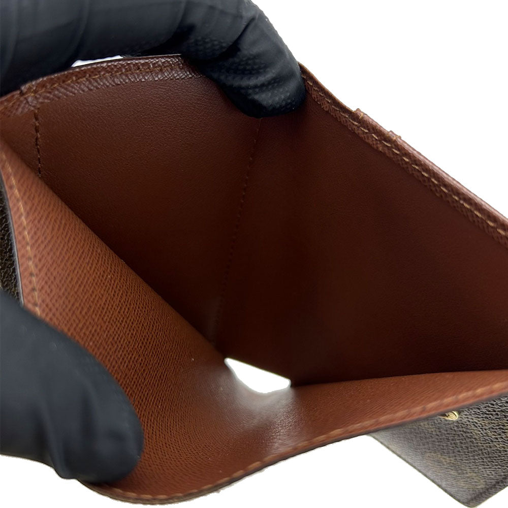 LOUIS VUITTON Bifold Wallet M61674 Monogram Brown Portefeuille Vienova Women Used