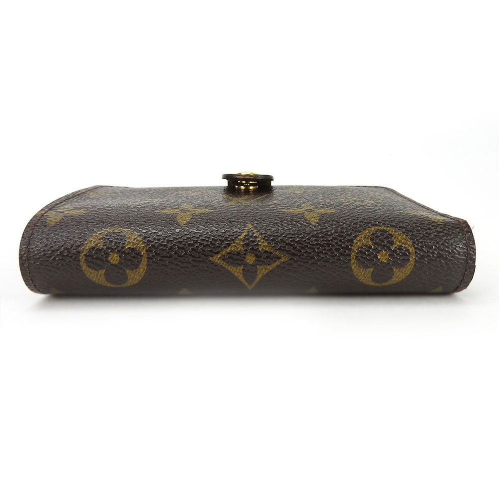 LOUIS VUITTON Bifold Wallet M61674 Monogram Brown Portefeuille Vienova Women Used