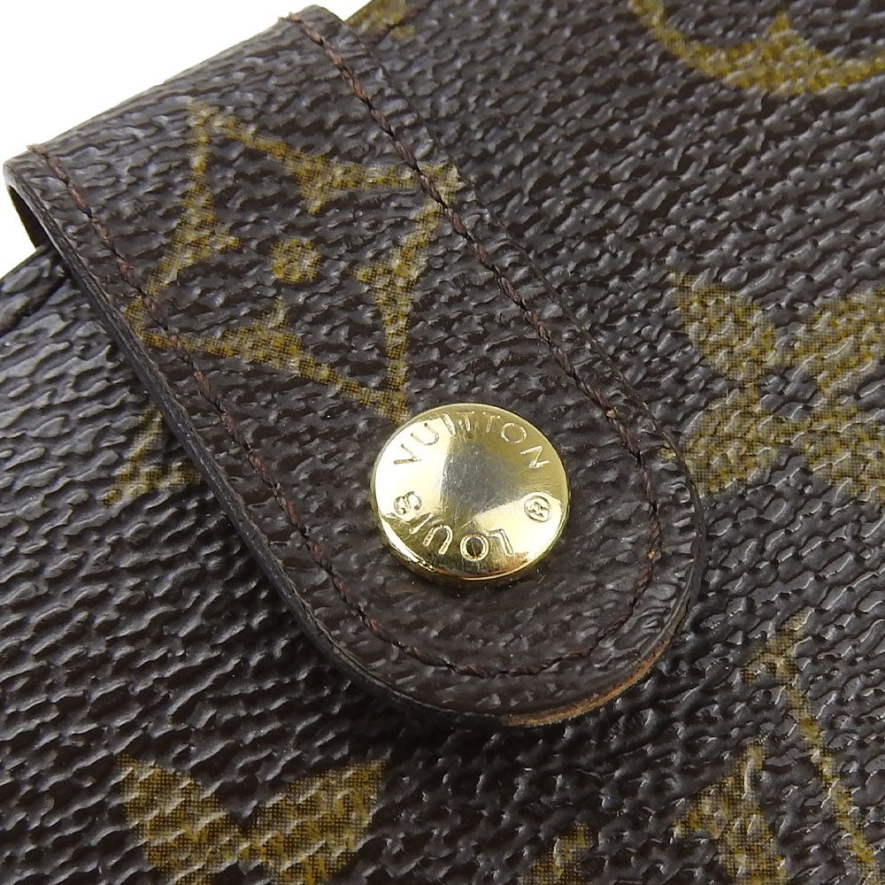 LOUIS VUITTON Bifold Wallet M61674 Monogram Brown Portefeuille Vienova Women Used