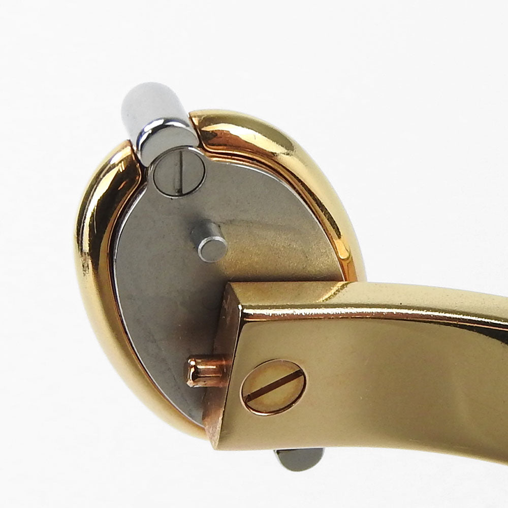 HERMES Bangle metal gold Chene Dunkle Mini Click Women Used