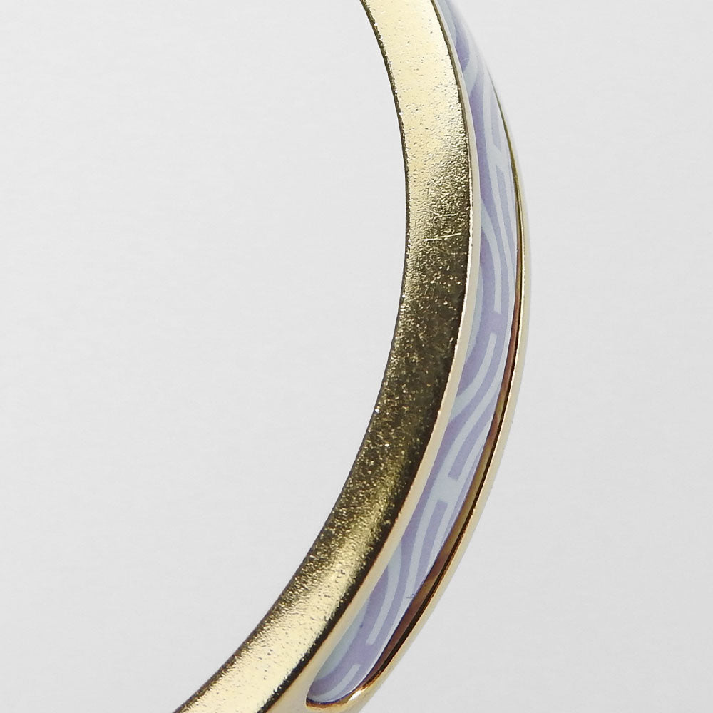 HERMES Bangle metal gold Chene Dunkle Mini Click Women Used
