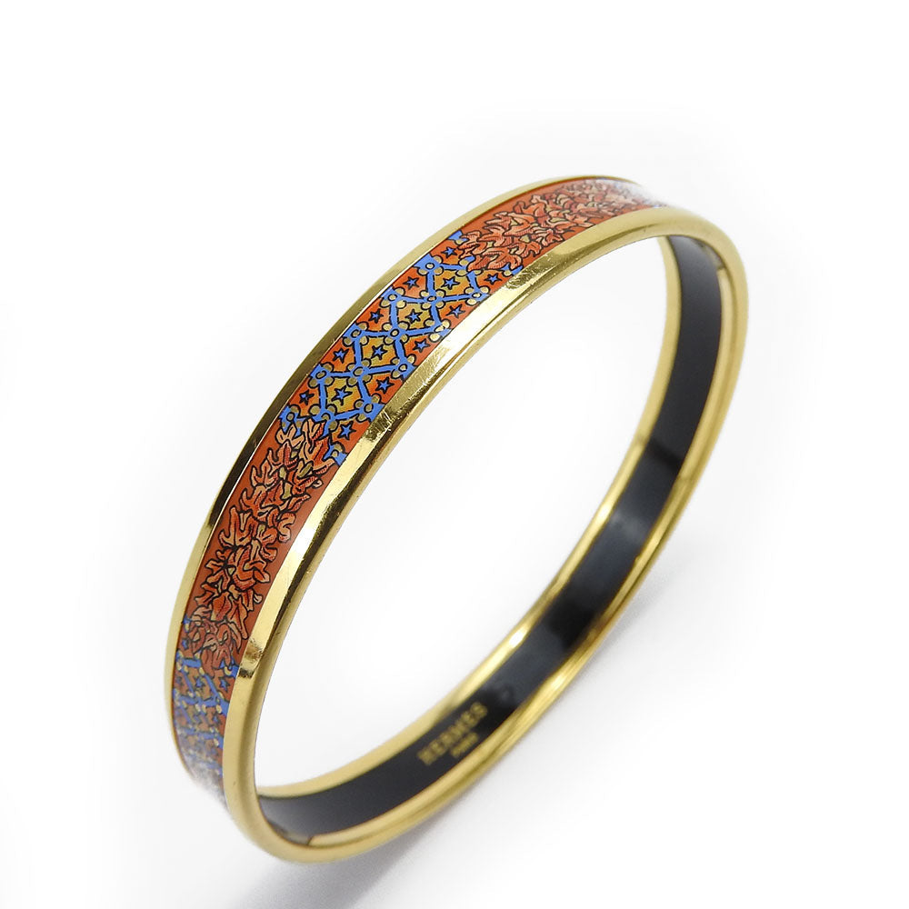 HERMES bracelet Metal, Cloisonne multicolor Emaille PM Women Used