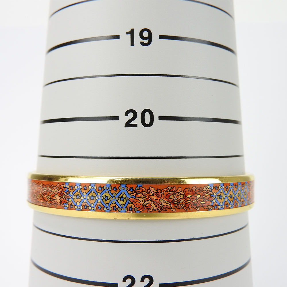 HERMES bracelet Metal, Cloisonne multicolor Emaille PM Women Used