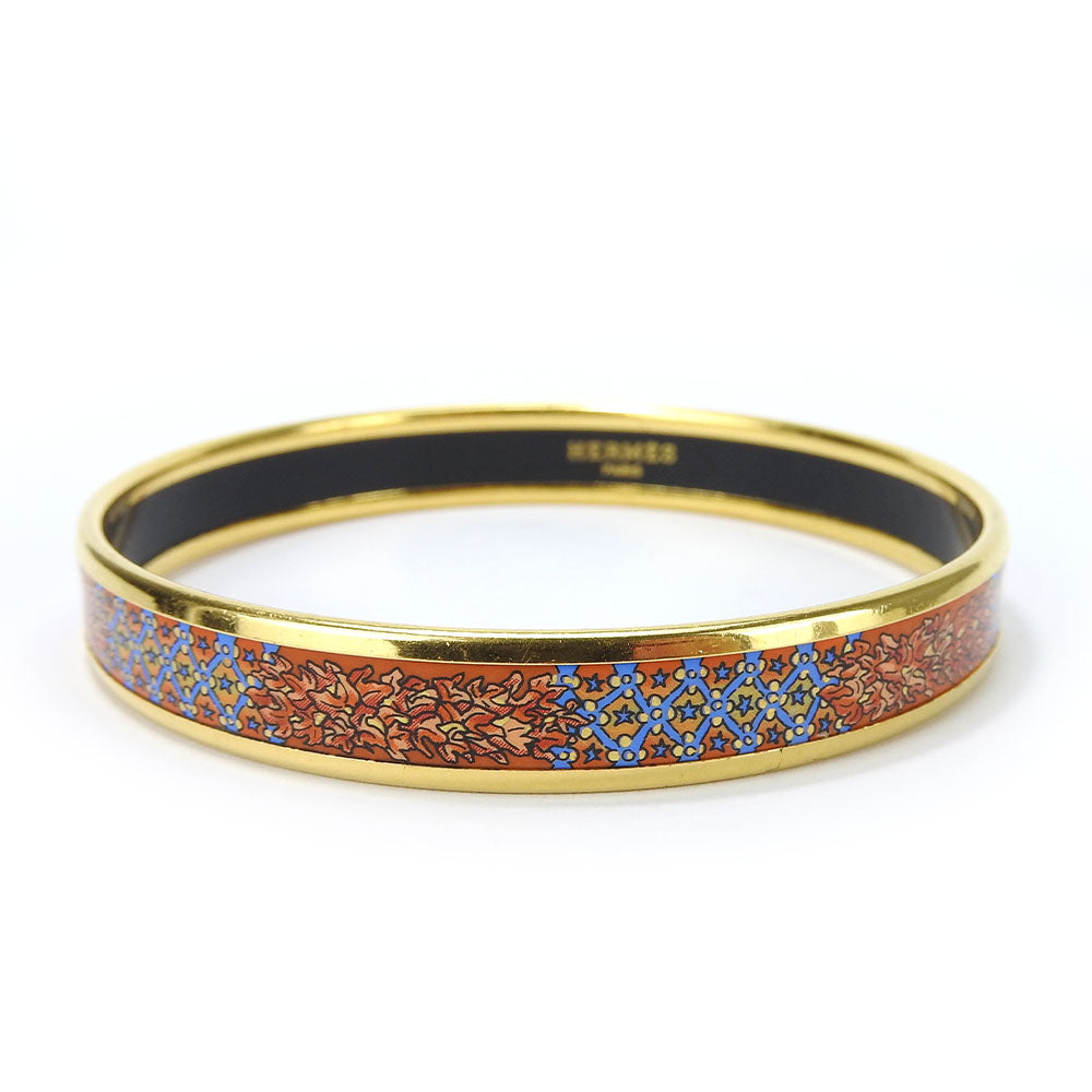 HERMES bracelet Metal, Cloisonne multicolor Emaille PM Women Used
