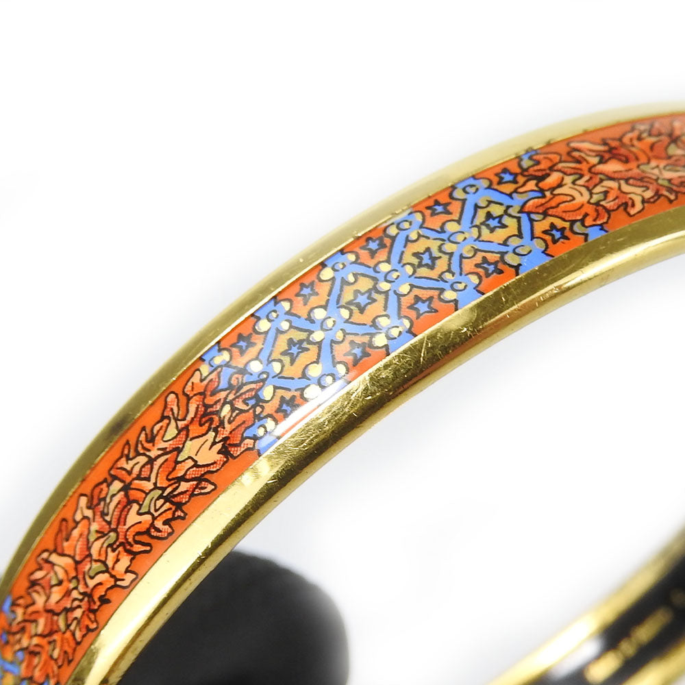 HERMES bracelet Metal, Cloisonne multicolor Emaille PM Women Used