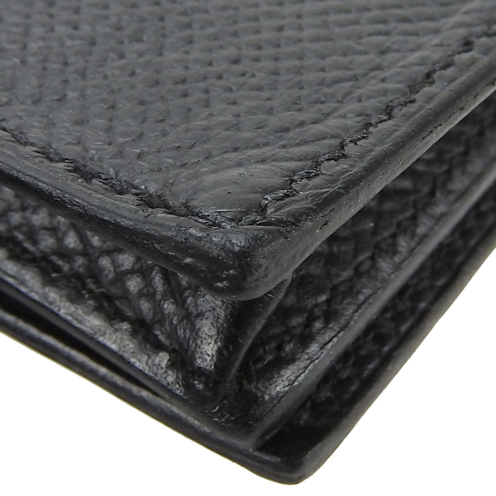 HERMES Long Wallet Purse Epsom black Beansufla