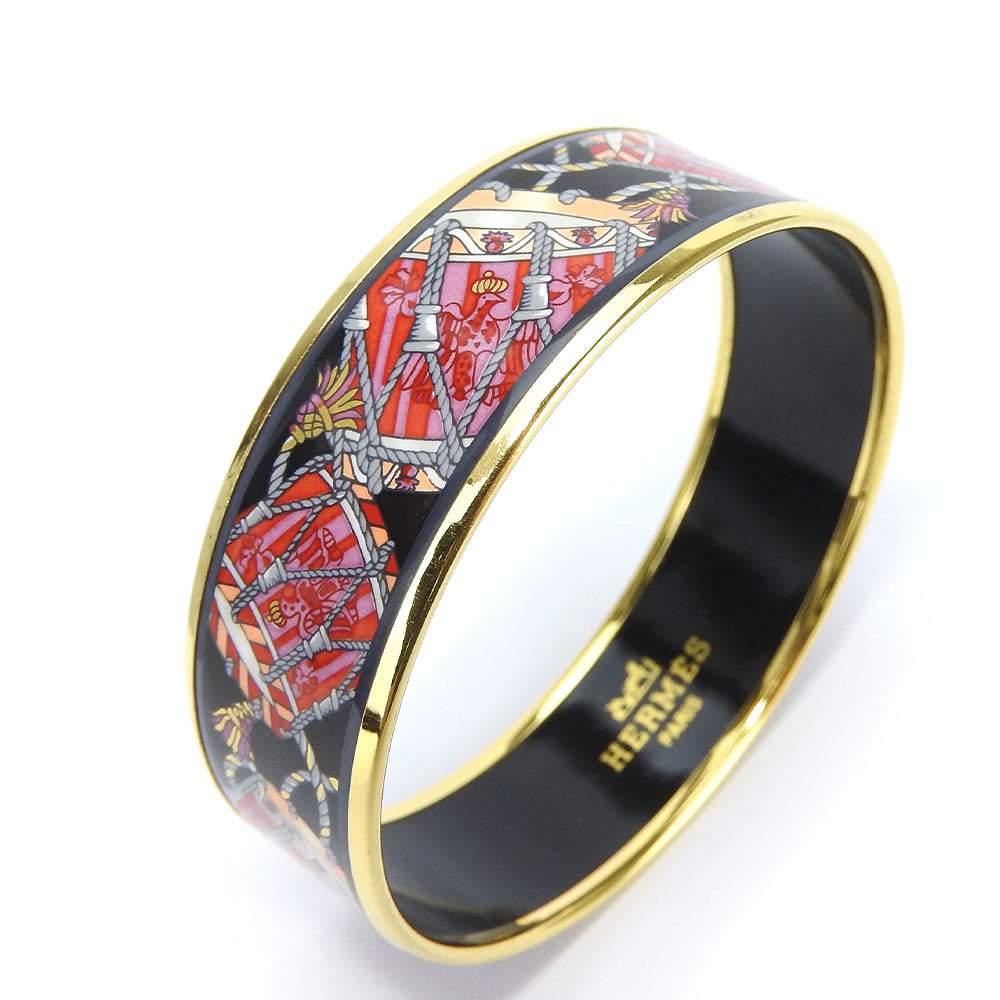 HERMES bracelet Metal, Cloisonne multicolor Emilel GM Women Used