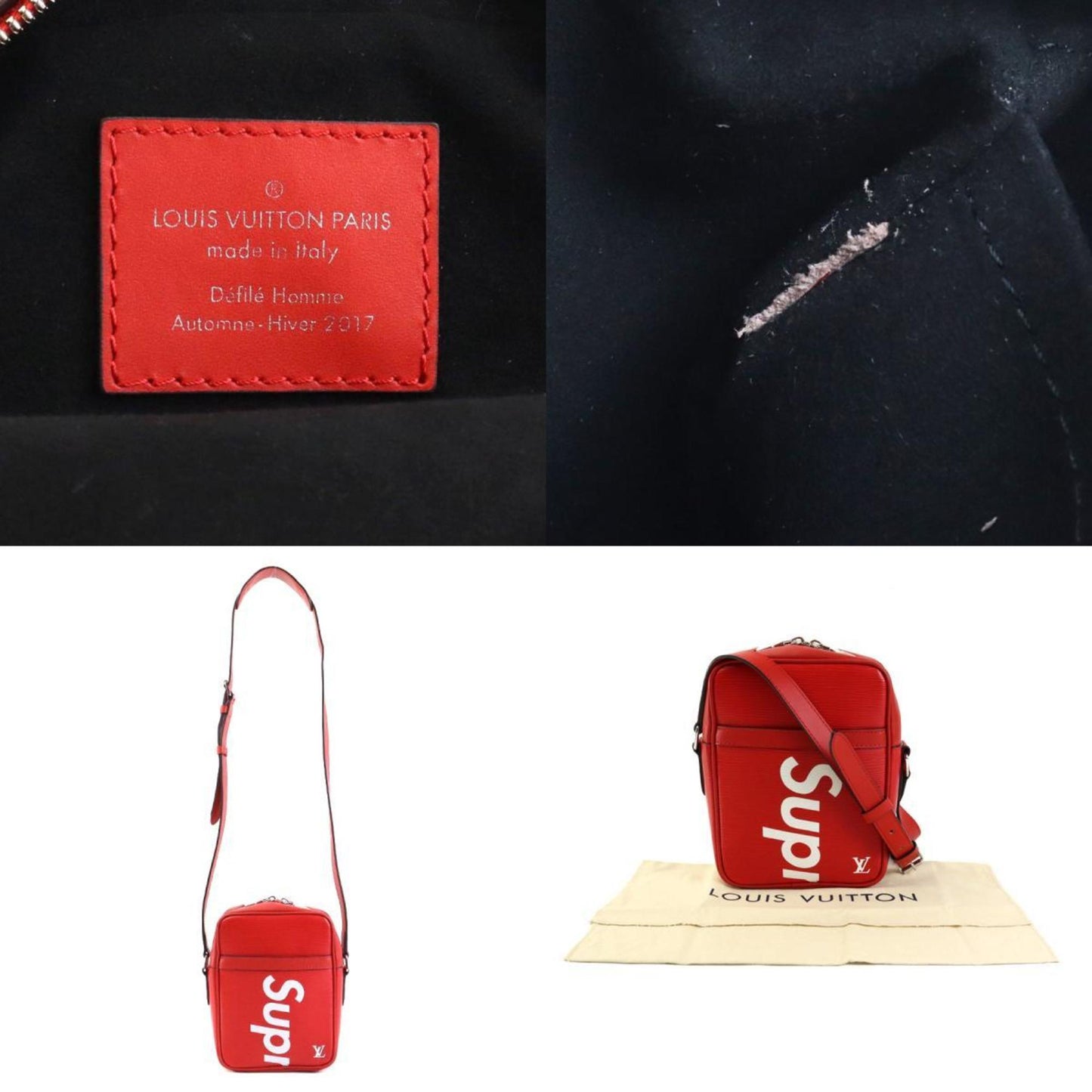 Louis Vuitton  Epi Leather Shoulder Bag
