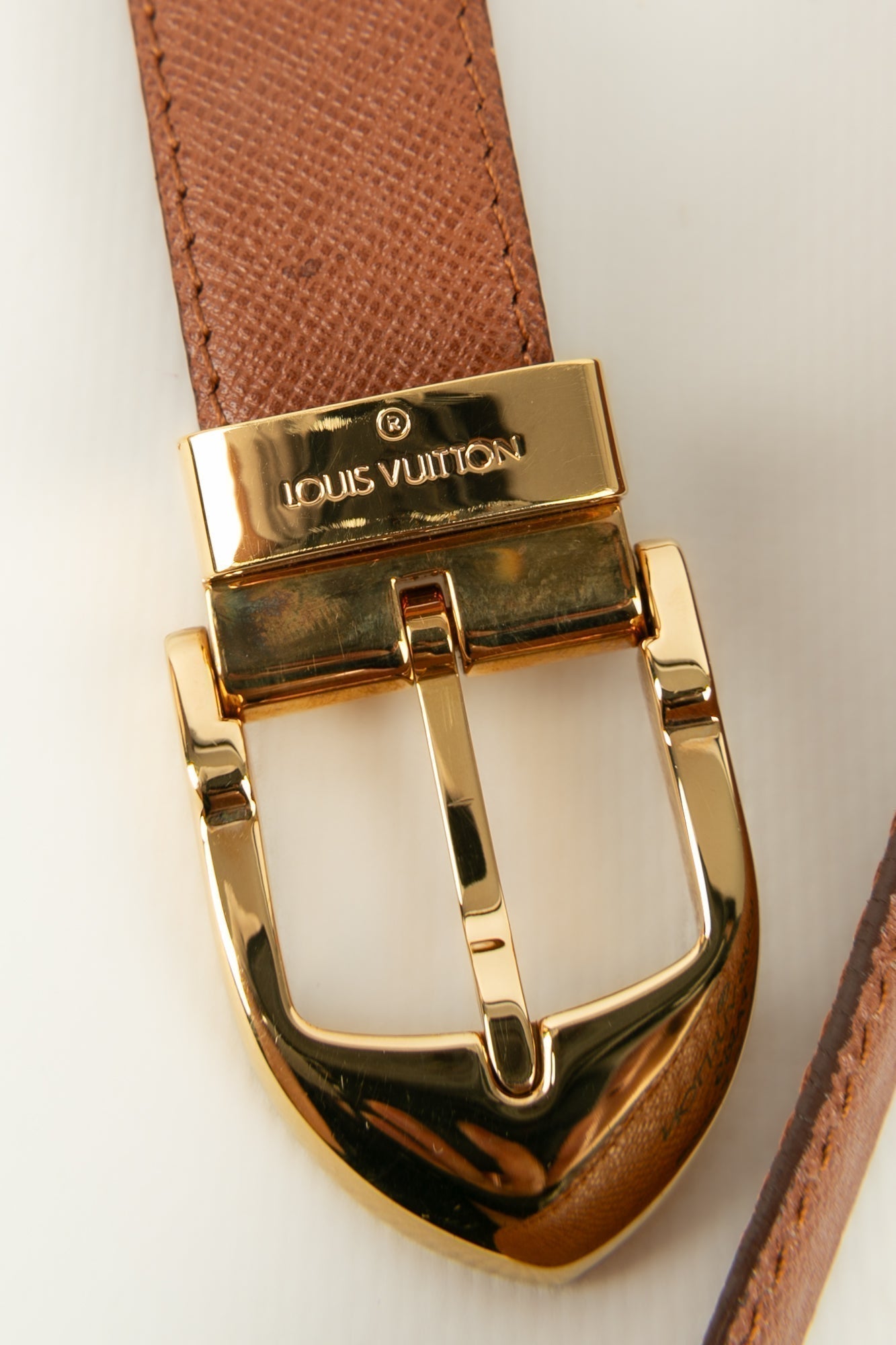 Ceinture en cuir Louis Vuitton
