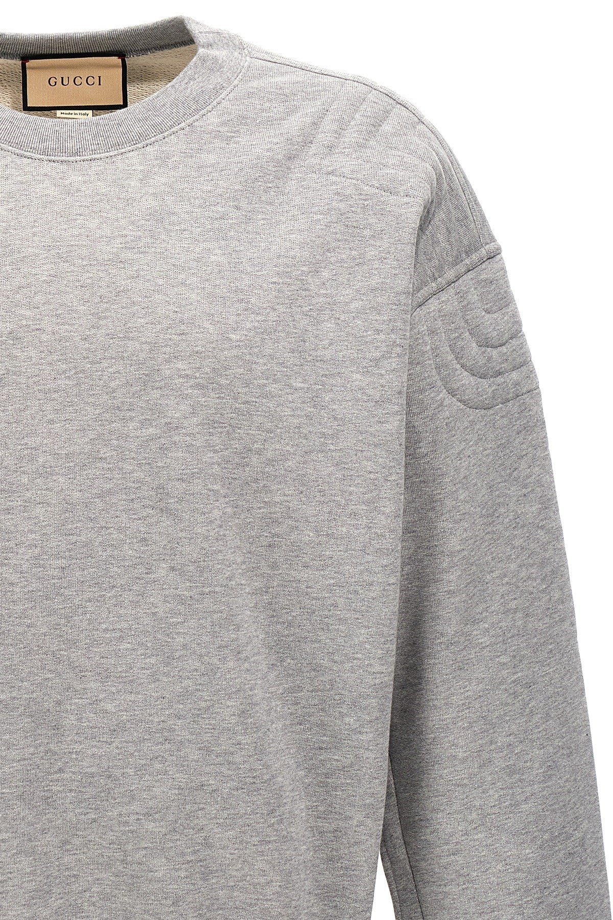 Gucci Men Logo Print Sweatshirt