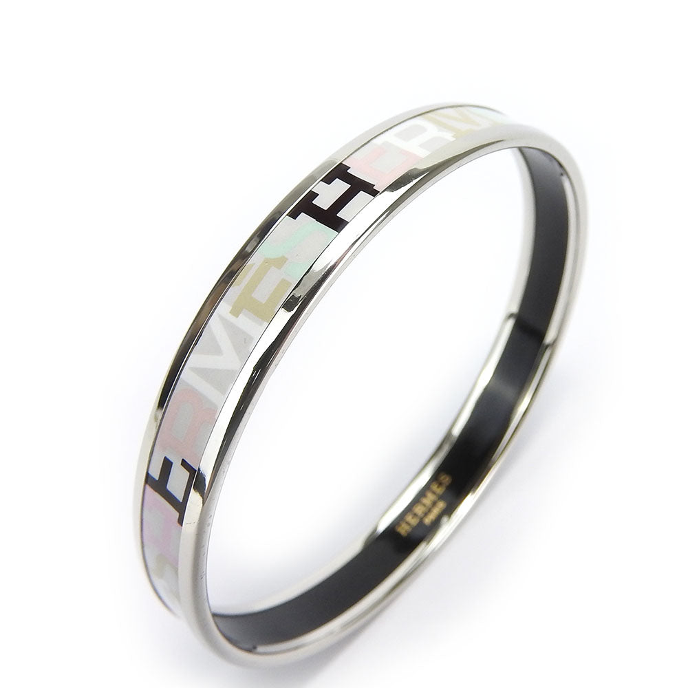 HERMES Bangle Enamel, Metal multicolor Emaille PM Women Used