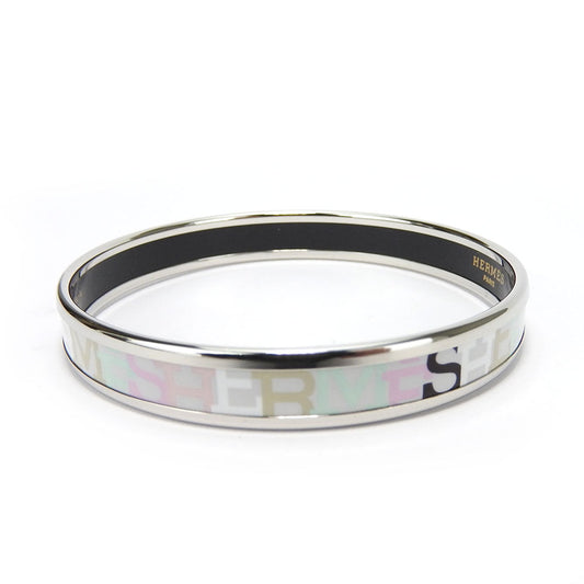 HERMES Bangle Enamel, Metal multicolor Emaille PM Women Used