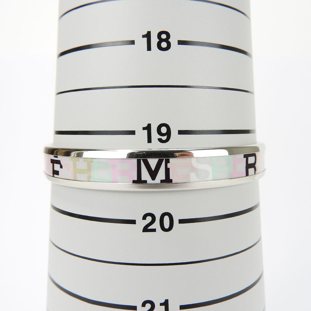HERMES Bangle Enamel, Metal multicolor Emaille PM Women Used