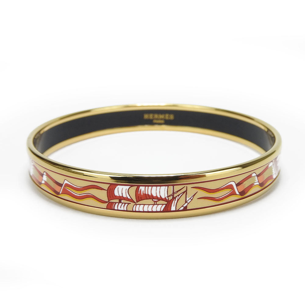 HERMES bracelet Metal, Cloisonne multicolor Emaille PM Women Used