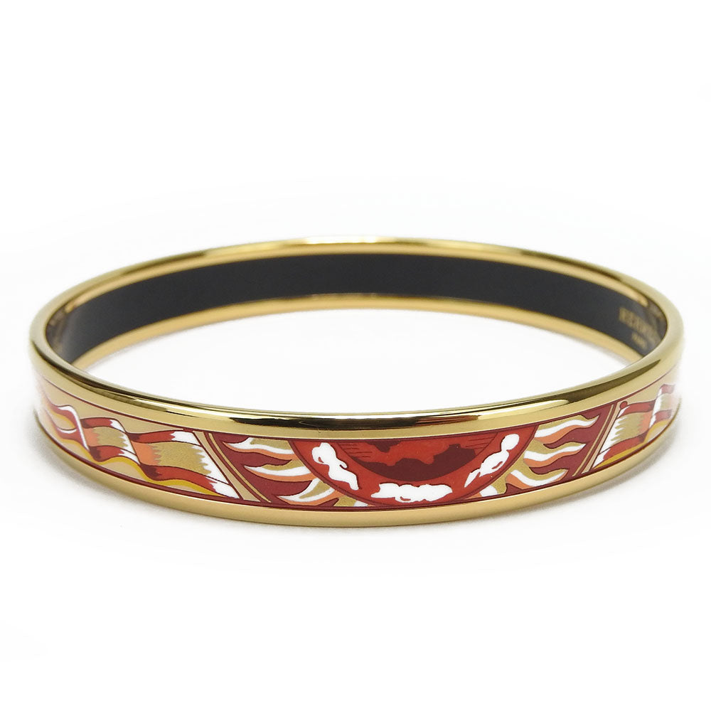 HERMES bracelet Metal, Cloisonne multicolor Emaille PM Women Used