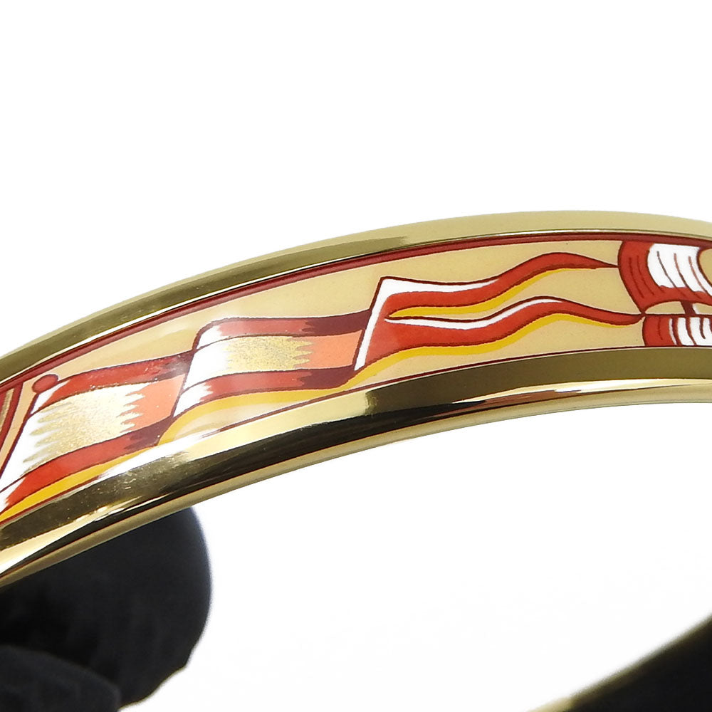 HERMES bracelet Metal, Cloisonne multicolor Emaille PM Women Used
