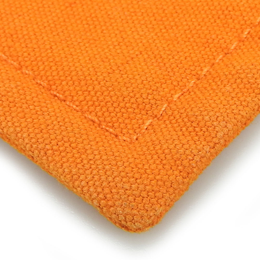 HERMES Pouch canvas Orange Bora Bora Pouch GM unisex(Unisex) Used