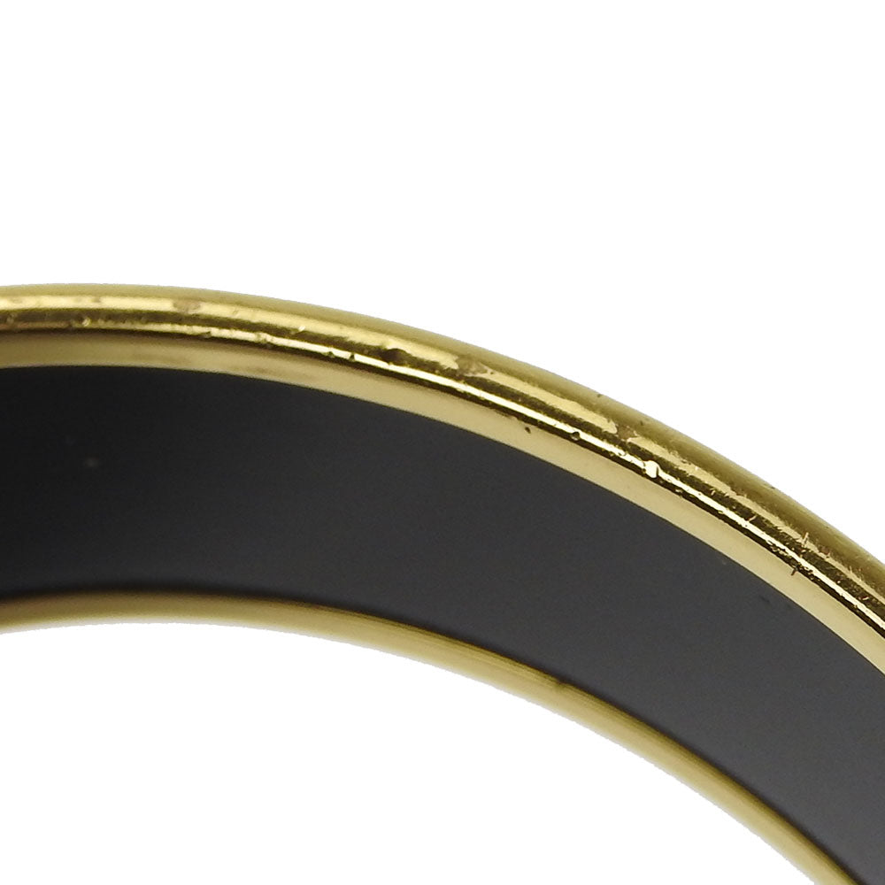 HERMES bracelet Enamel, Metal white Guadalquivir Emilel GM Women Used