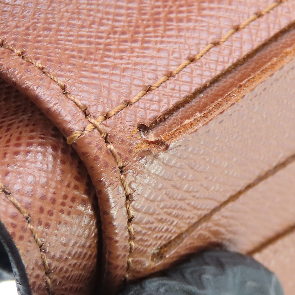 LOUIS VUITTON Bifold Wallet M61667 Monogram Brown Compact zip Women Used