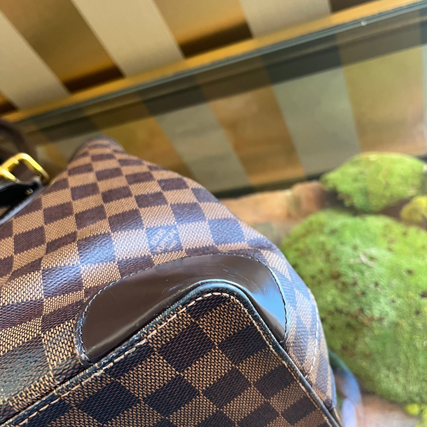 LOUIS VUITTON Hampstead Damier Ebene GM Shoulder Bag