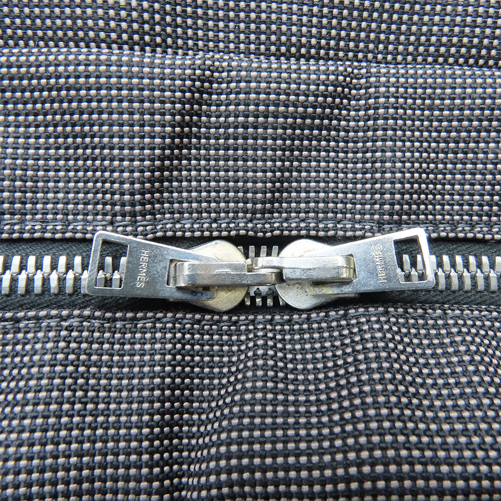 HERMES Tote Bag polyester gray Her Line unisex(Unisex) Used
