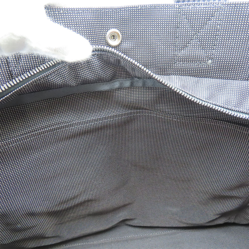 HERMES Tote Bag polyester gray Her Line unisex(Unisex) Used