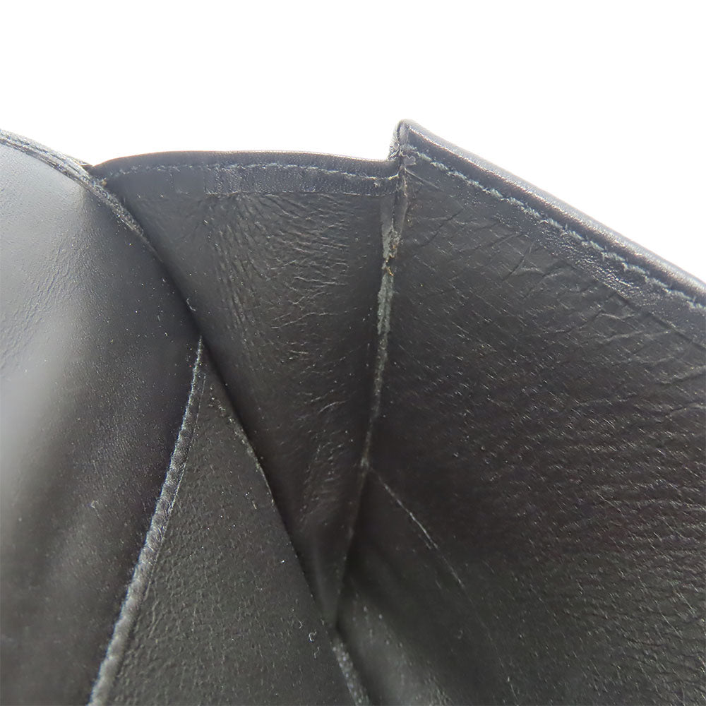 GUCCI Long Wallet Purse 035.0416.2180 GG canvas black Web line unisex(Unisex) Used
