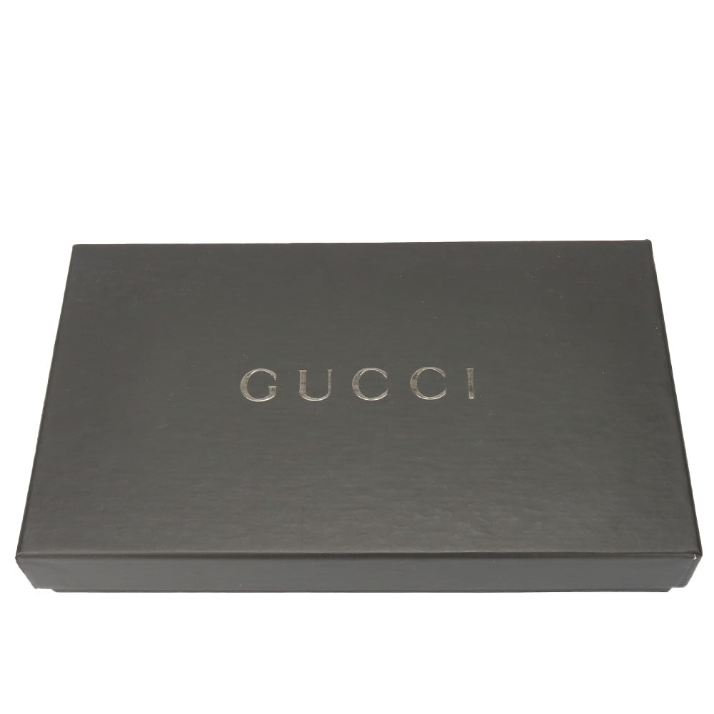 GUCCI Long Wallet Purse 035.0416.2180 GG canvas black Web line unisex(Unisex) Used