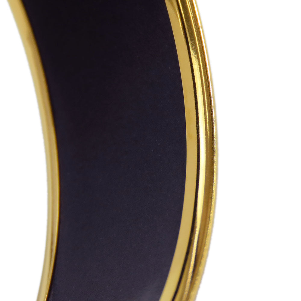HERMES bracelet Metal, Enamel Red Emilel GM Women Used