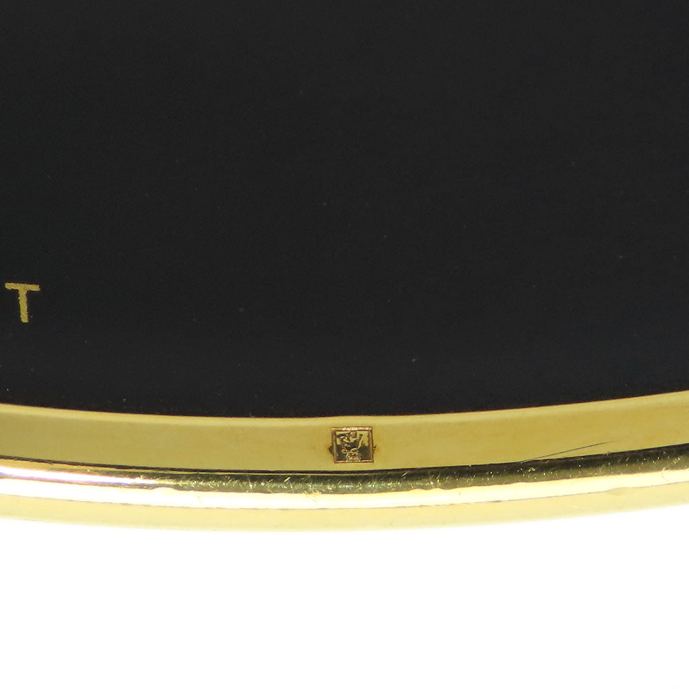 HERMES bracelet Metal, Cloisonne Blue type Emile TGM Women Used