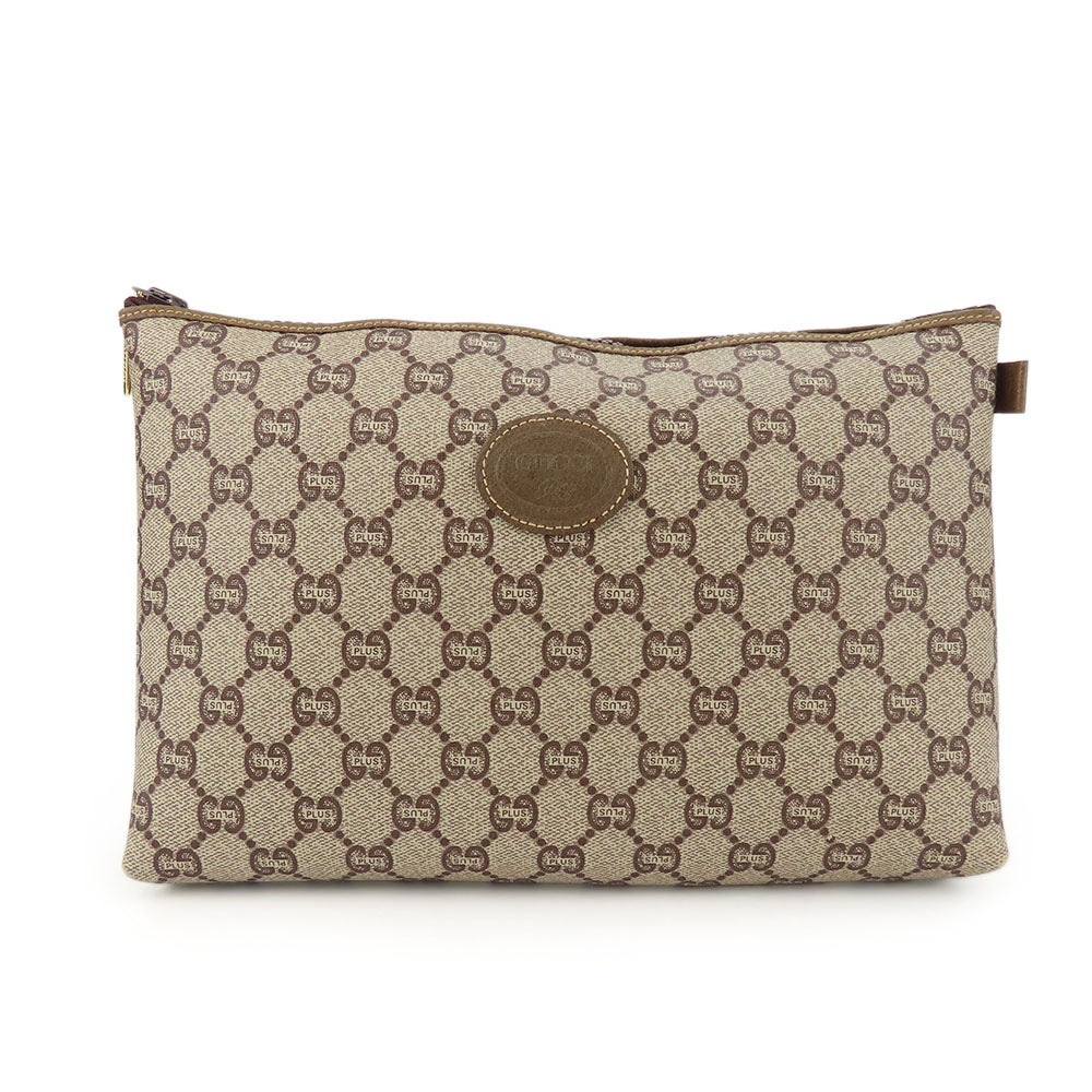 GUCCI business bag GG plus beige Women Used