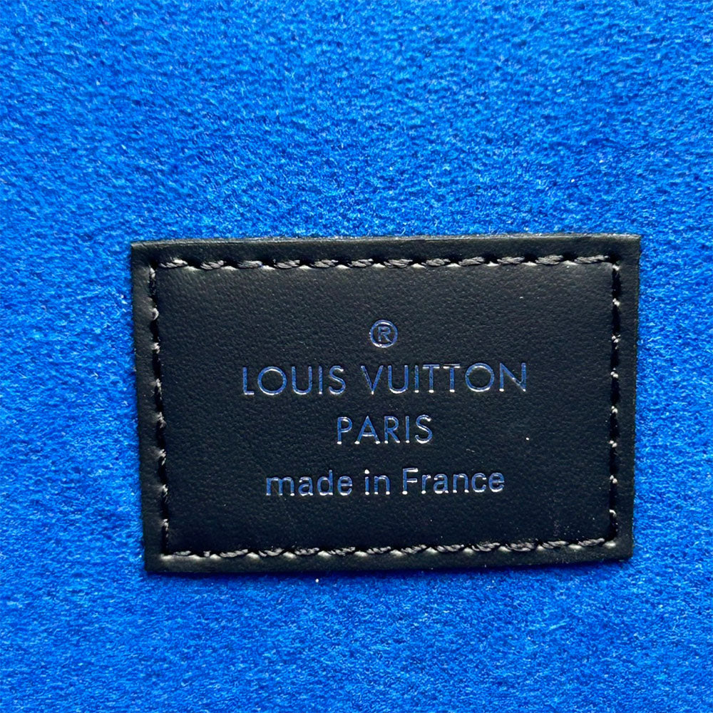 LOUIS VUITTON business bag N60255 Damier Grafitte black Alpha Triple Pouch unisex(Unisex) Used