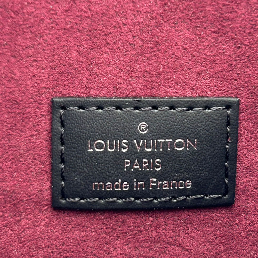 LOUIS VUITTON business bag N60255 Damier Grafitte black Alpha Triple Pouch unisex(Unisex) Used