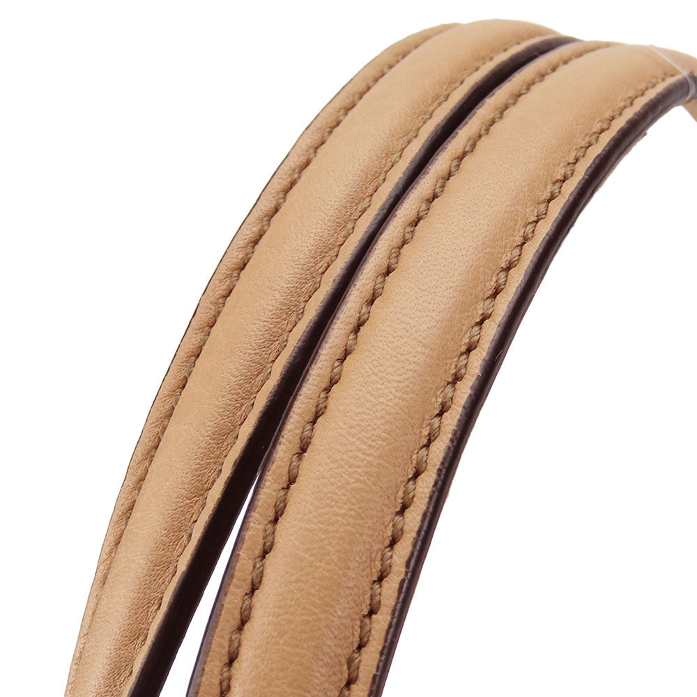 GUCCI Handbag 369176 leather beige Interlocking Soho Women Used