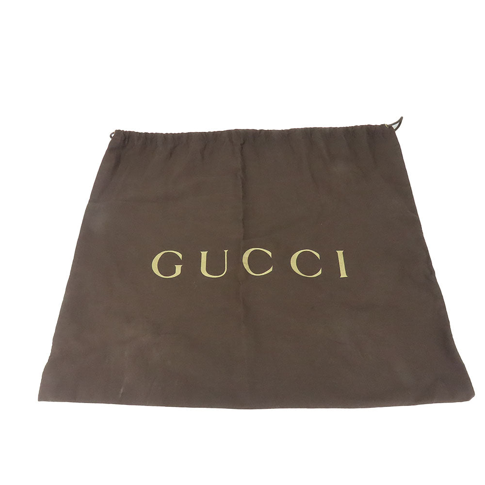 GUCCI Handbag 369176 leather beige Interlocking Soho Women Used