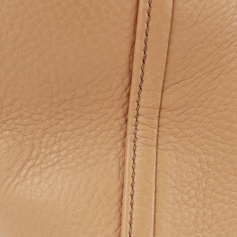 GUCCI Handbag 369176 leather beige Interlocking Soho Women Used
