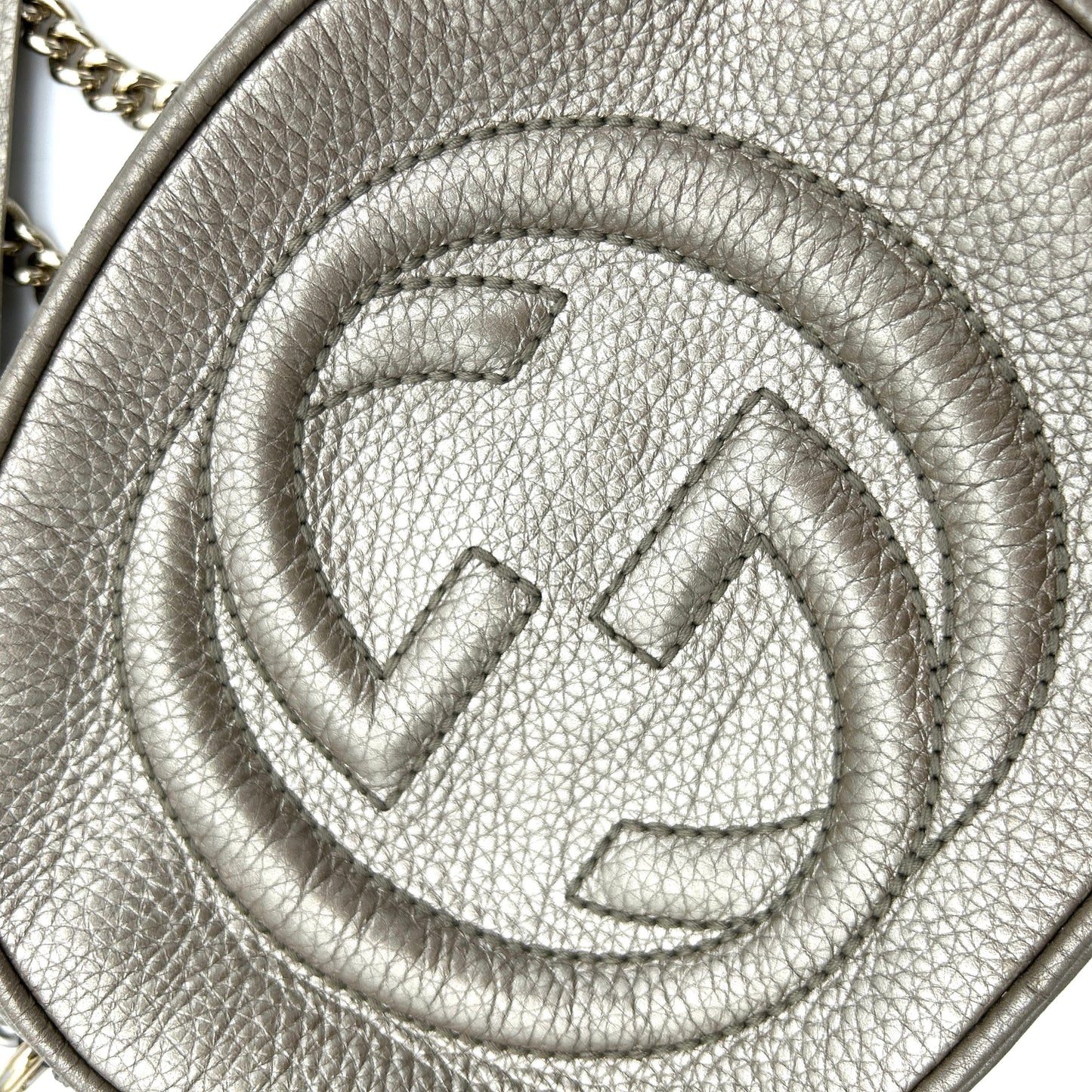 Gucci | Bags | Gucci Mini Soho Chain Handbag AF515