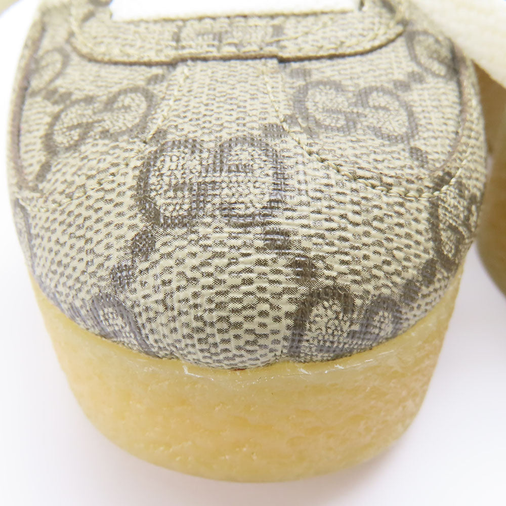 GUCCI sneakers 725655 GG Supreme Canvas beige Adidas Gajeel 34