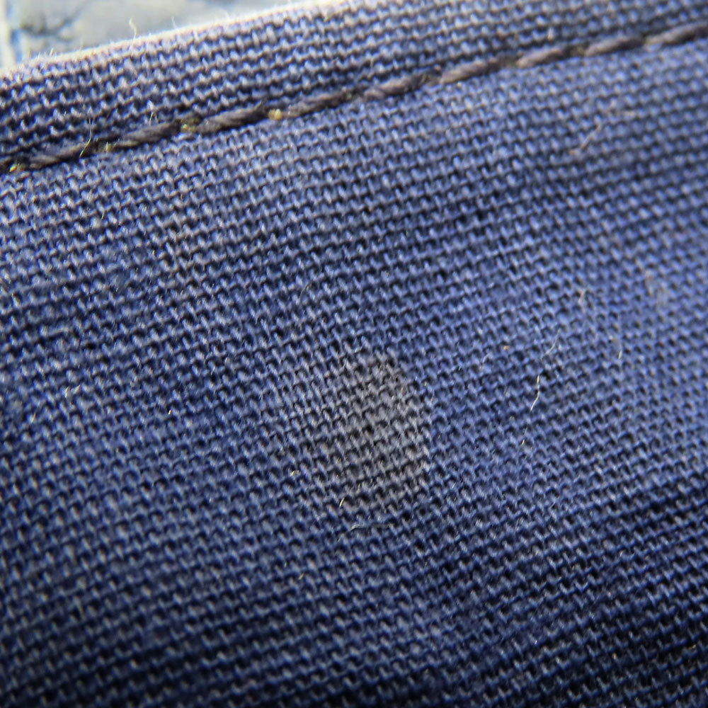 HERMES Tote Bag Leather, Polyester Navy Amedabadiago PM unisex(Unisex) Used