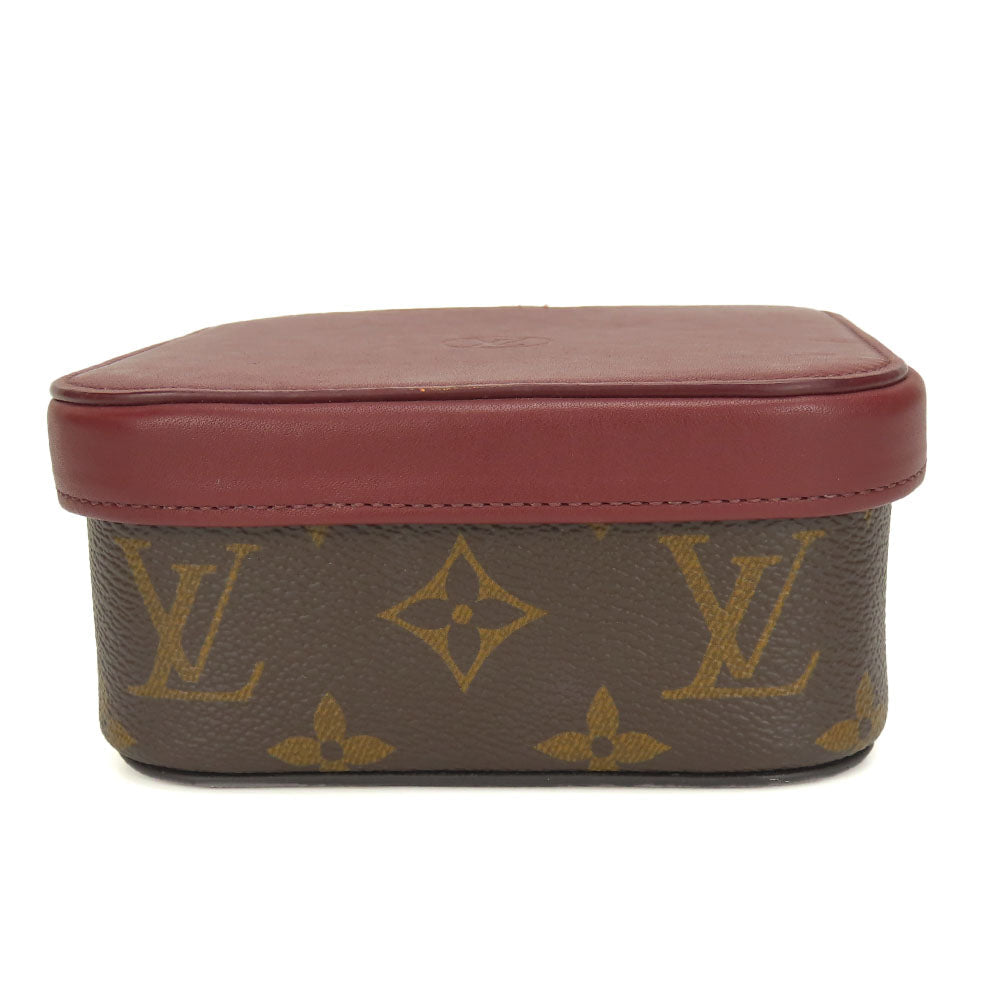 LOUIS VUITTON Accessory pouch GI0019 Monogram, Leather Bordeaux Bowt Camille MM Women Used