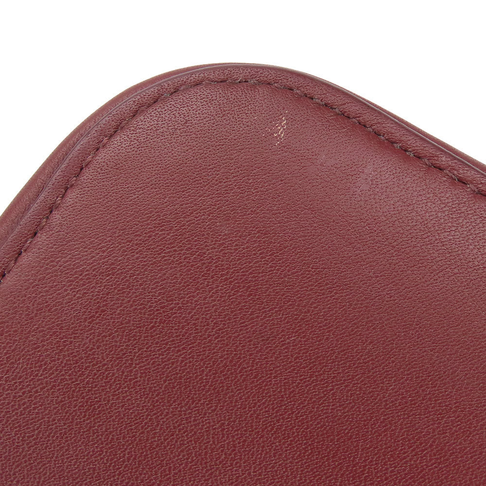 LOUIS VUITTON Accessory pouch GI0019 Monogram, Leather Bordeaux Bowt Camille MM Women Used