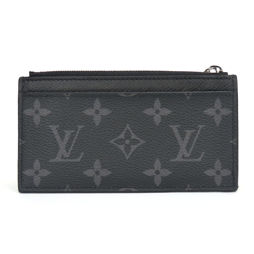 LOUIS VUITTON Coin case M30271 Monogram Eclipse Noir Coin card holder