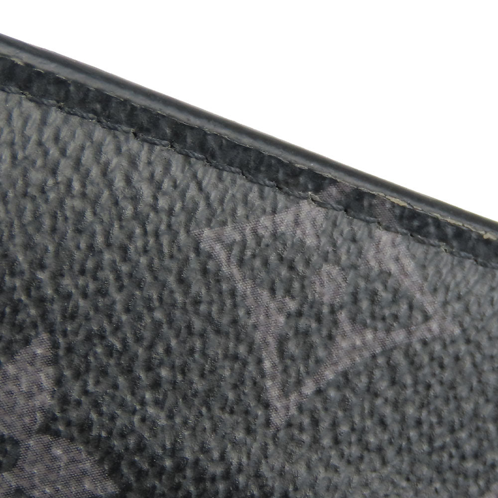 LOUIS VUITTON Coin case M30271 Monogram Eclipse Noir Coin card holder