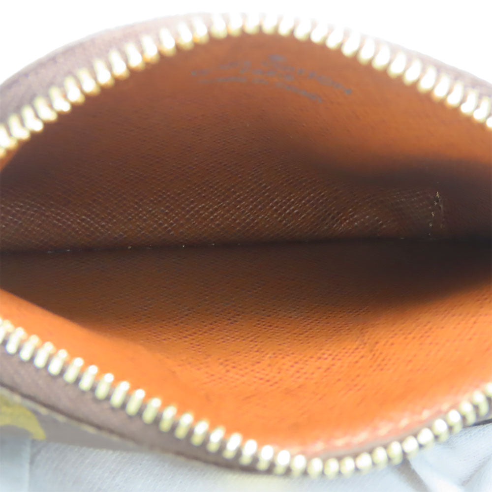 LOUIS VUITTON Coin case M60025 Monogram Brown portomone shilling