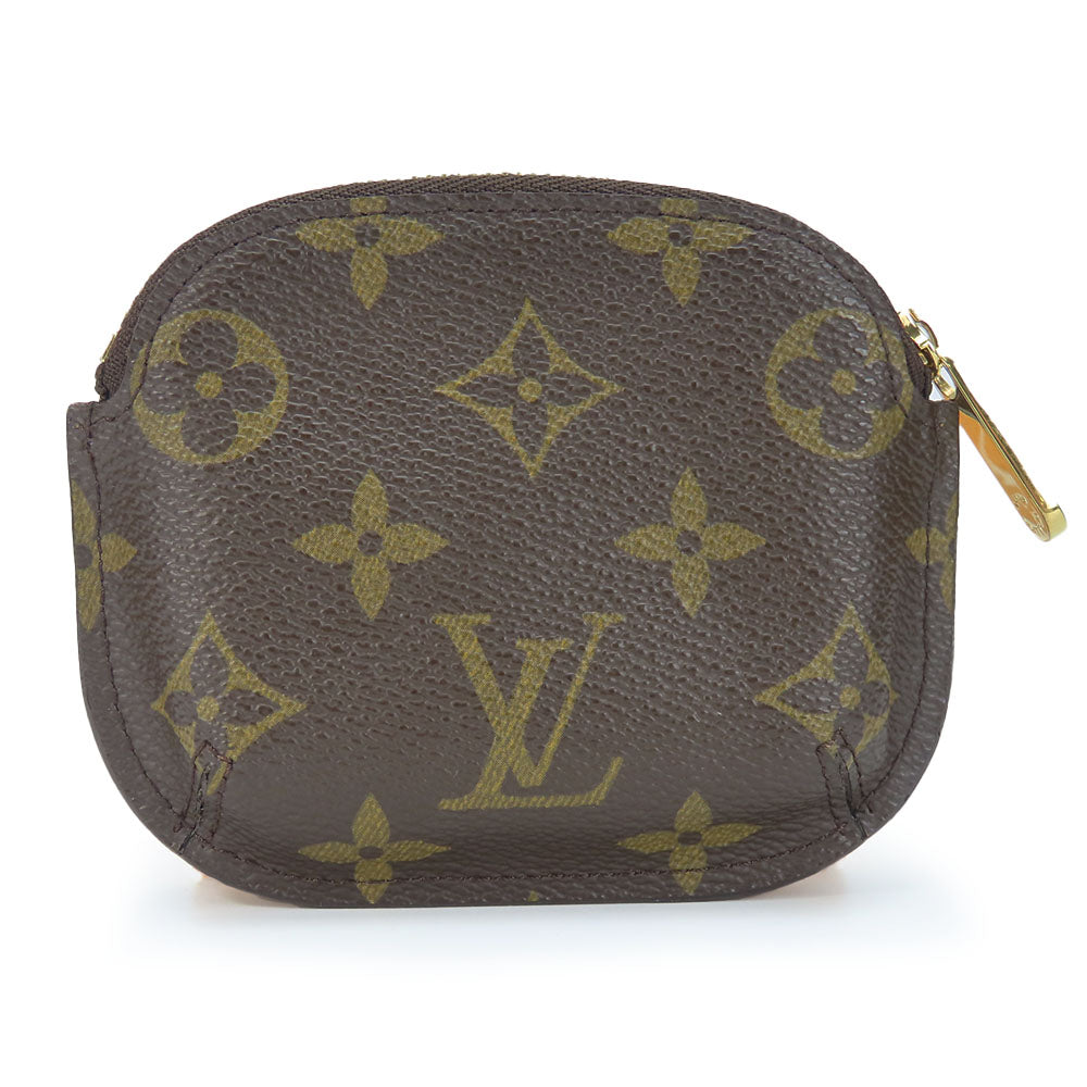 LOUIS VUITTON Coin case M60025 Monogram Brown portomone shilling