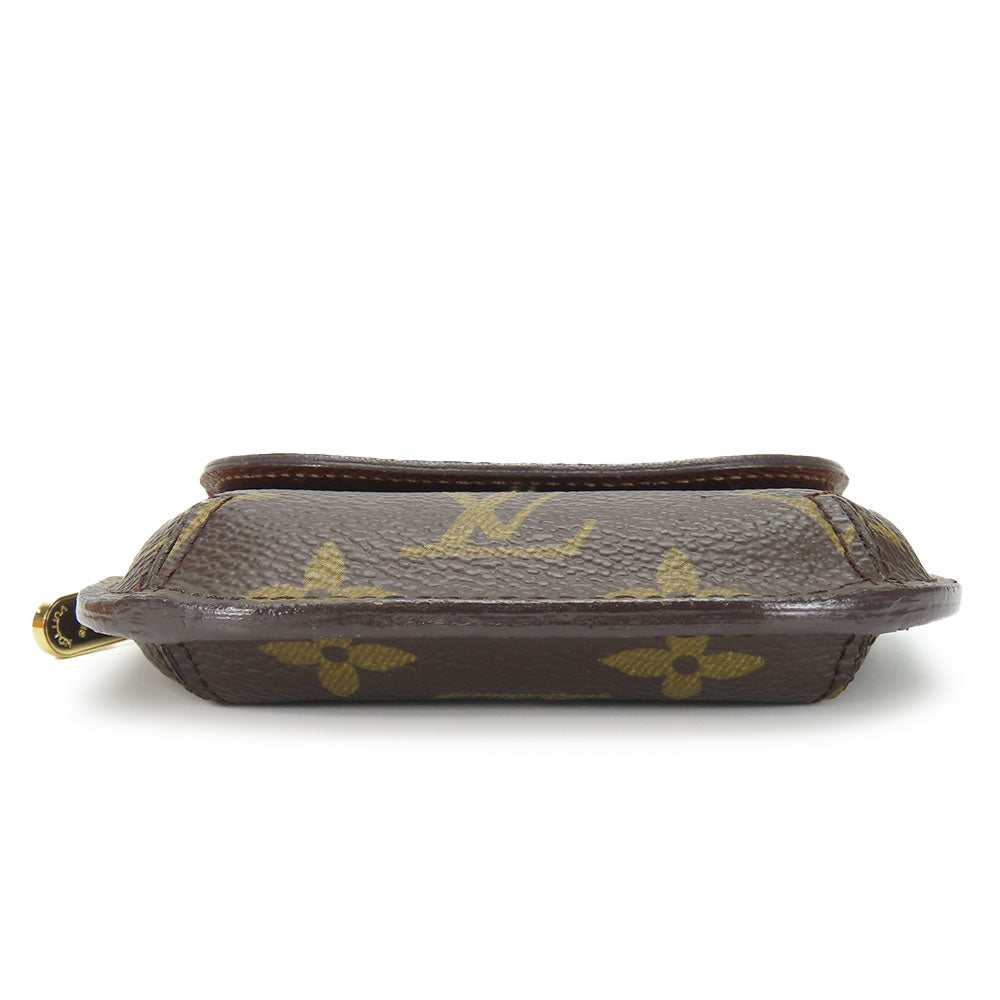 LOUIS VUITTON Coin case M60025 Monogram Brown portomone shilling