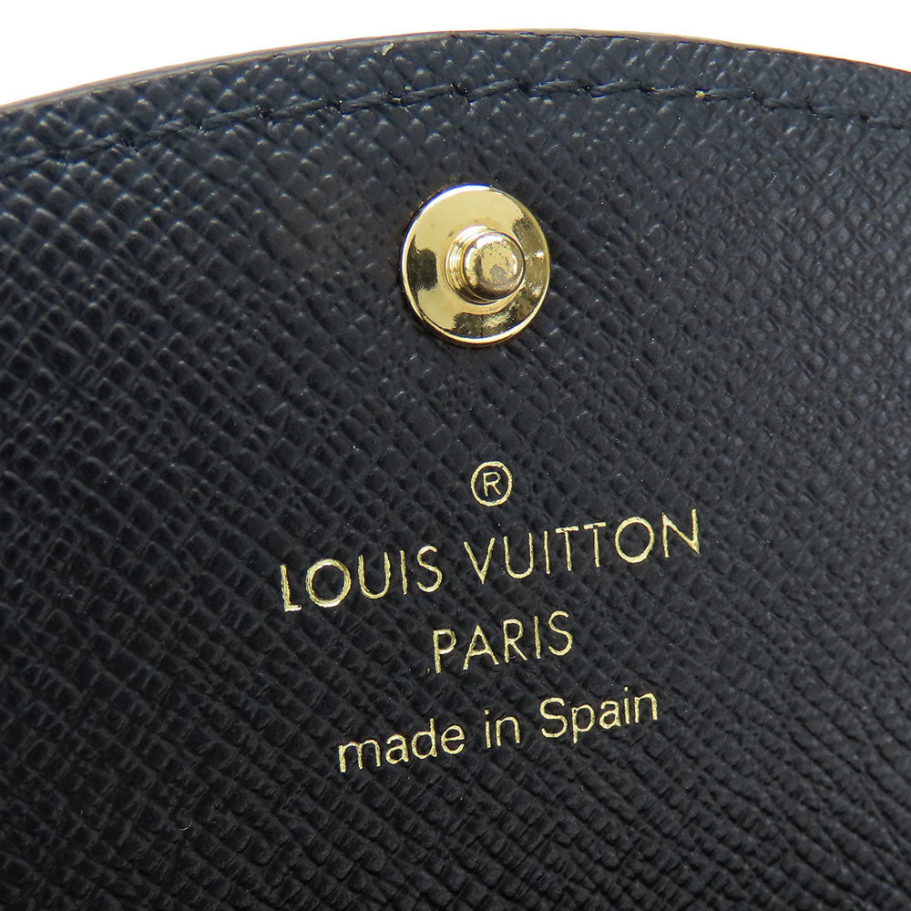 LOUIS VUITTON Bifold Wallet M82333 Monogram reverse Brown Portefeuille Rosalie Women Used