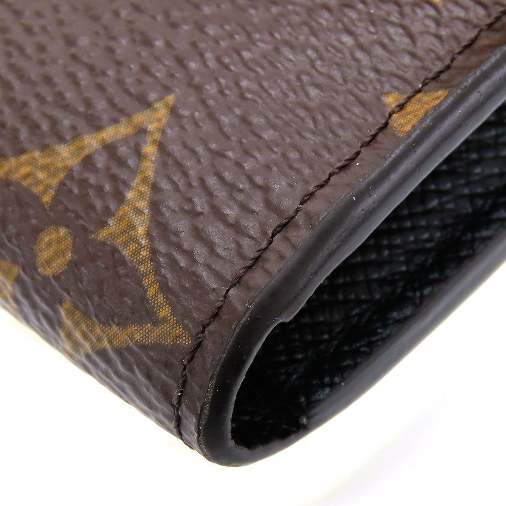 LOUIS VUITTON Bifold Wallet M82333 Monogram reverse Brown Portefeuille Rosalie Women Used