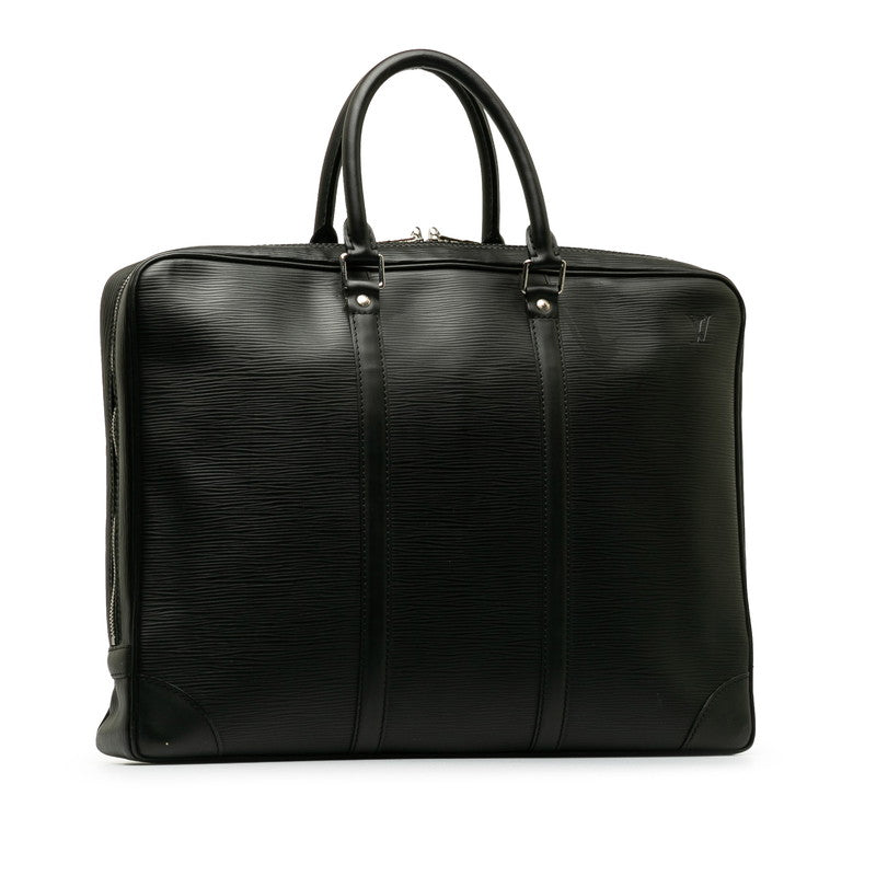 Louis Vuitton Epic M59092 Business Bag Leather Noir Black